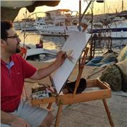 Peintre et artiste visuel, prof. d'art et de graphic design